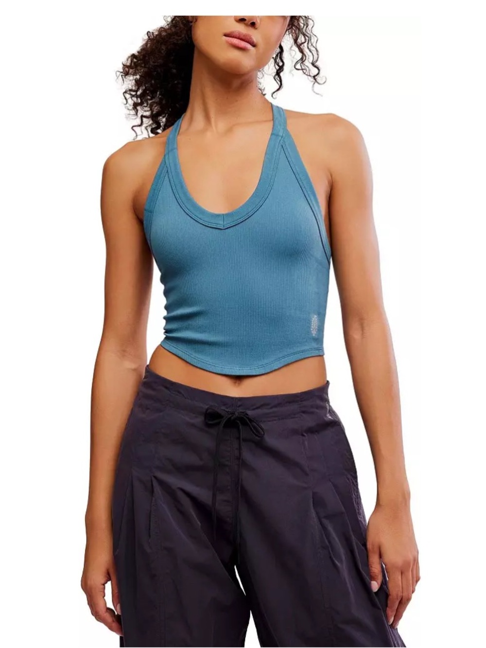 FP Movement Women's All Clear V Neck Cami riptide xs/s new sold out